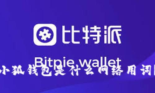 小狐钱包是什么网络用词？
