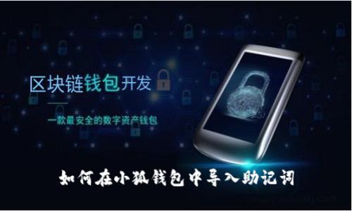 如何在小狐钱包中导入助记词